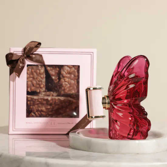 Ghazl Chocolatier Chocolate Box | Elegant Amber Floral Women's Perfume