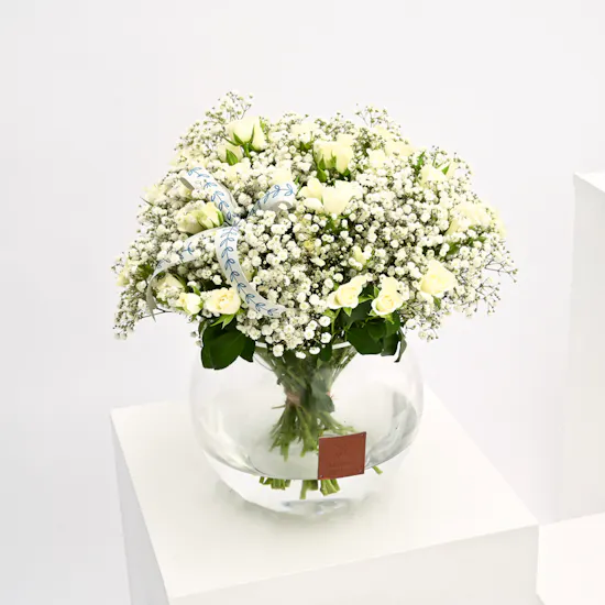 Delicate White Vase