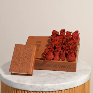 Floward Orange Holy Quran | Red Roses Floward Orange Holy Quran | Red Roses