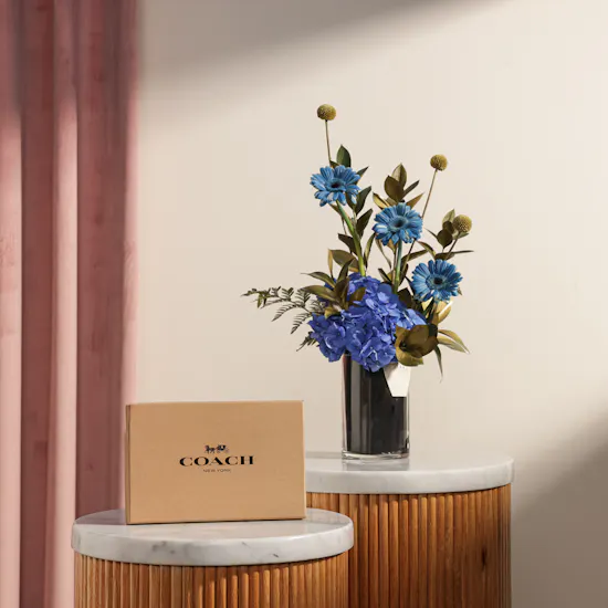 Coach Black Signature Canvas Wallet Gift Set for Men | Astounding Flowers