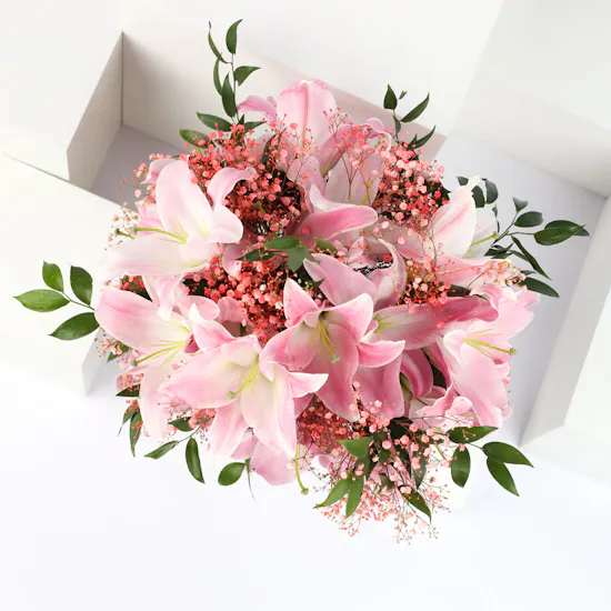 Charbonnel et Walker Truffle Trio | Pretty in Pink Bouquet