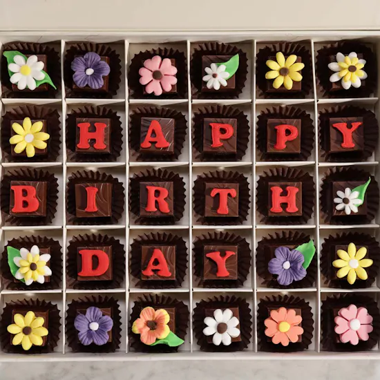 Floward Happy Birthday Chocolate Box