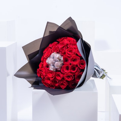 Red Chocolate Roses