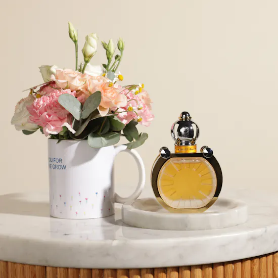 عطر مخلط الشمس او دي بارفيوم للجنسين من أجمل | زهور براقة