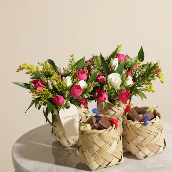 Floward Floral Chocolate Signature Basket