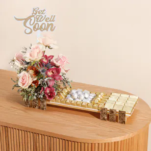 Floward Chocolate Tray | Delicate Petals