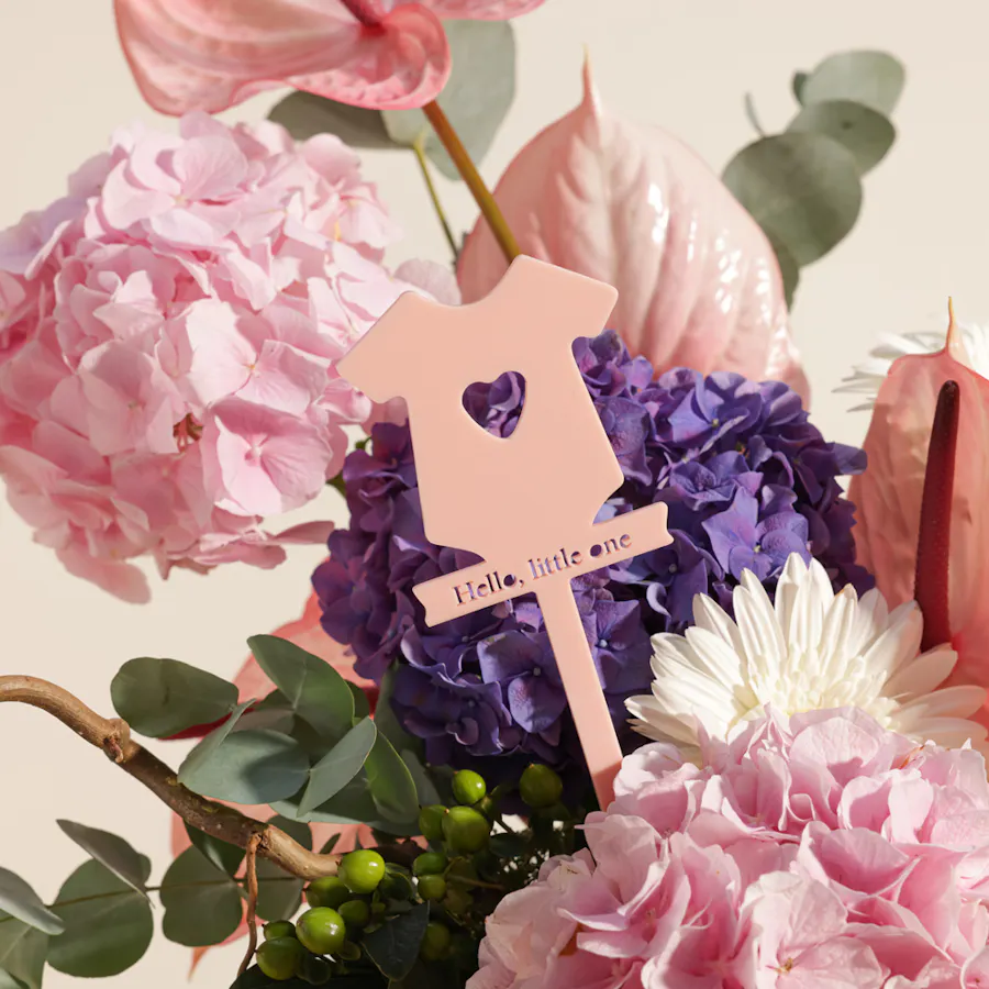 [USED IN AUTOMATION] Newborn Vibrant Flower Vase 2