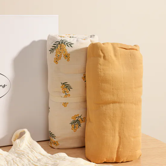 Tiny Humans Floral Yellow for Girls Gift Set