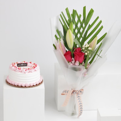 Baskin Robbins Incredible Cake | Flowers