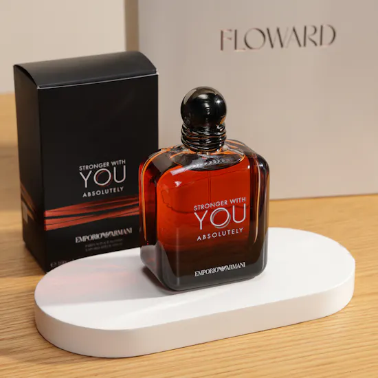 MyGovindas Rakhi Small Assorted Sweets Wooden Hamper | Stronger Together Perfume and Flowers