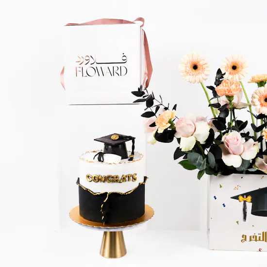 Floward Congrats Cake | Excellence Flowers