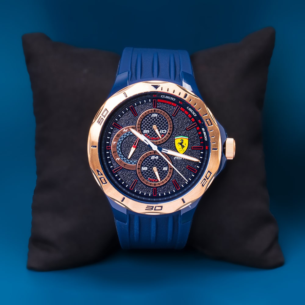 Scuderia ferrari shop watch blue