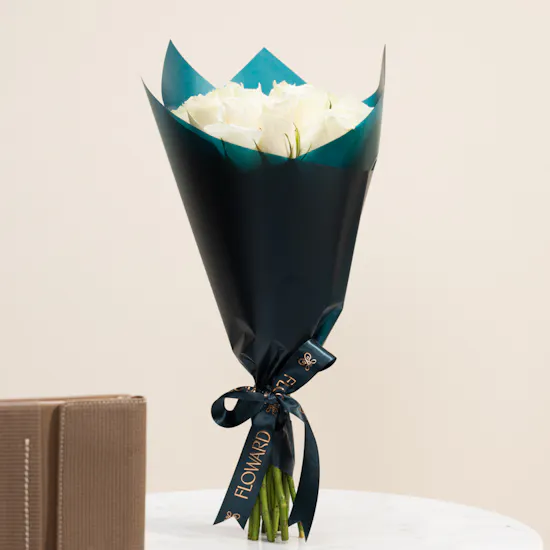 Atom Caramel Pro Notebook | Delight Flowers Bouquet