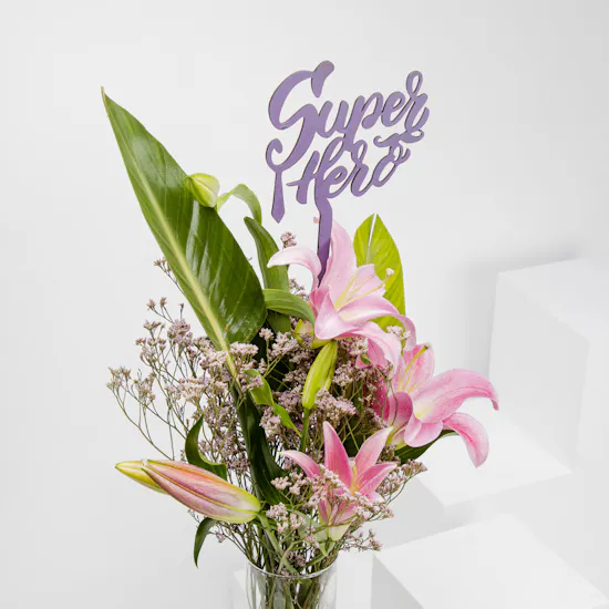 Elegant Flowers Vase