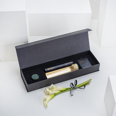 Herb + Design Mount Nebo Incense Brass Burner & Holder | White Calla