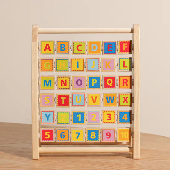 Alphabet Abacus for Kids Toy