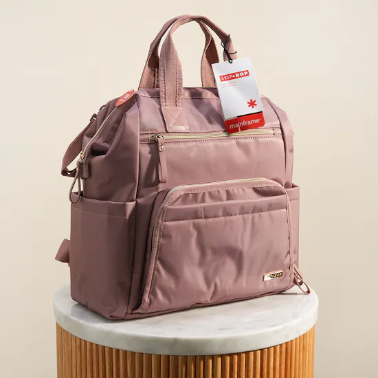 Skip Hop Forma Mauve Diaper Backpack