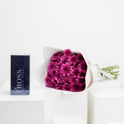 Hugo Boss Bottled Night 200 ml for Men | Purple Chrysanthemum