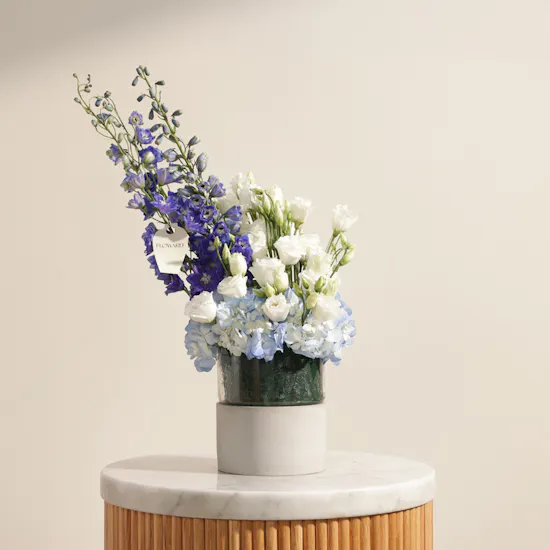 Sky Bloom Flower Vase