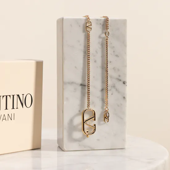Valentino Garavani Vlogo Signature Chain Belt