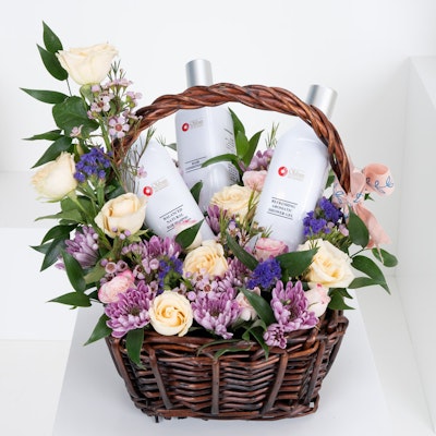 Oliban Hair and Body care Bundle With Flowers