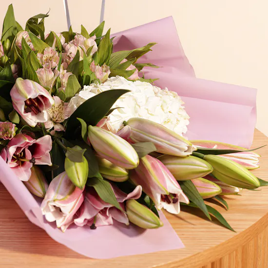 Ibrahim Al Qurashi Al Wafia Dark Lavender Perfume | Flowers & Balloons