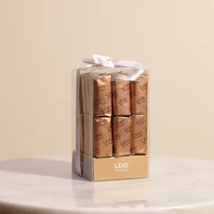 Levo Crepe Dentelle Chocolate Box | 24 Pieces