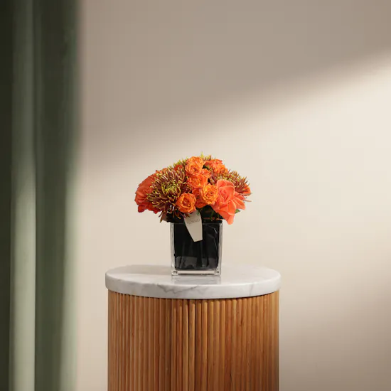 Autumn Grace Flowers Vase
