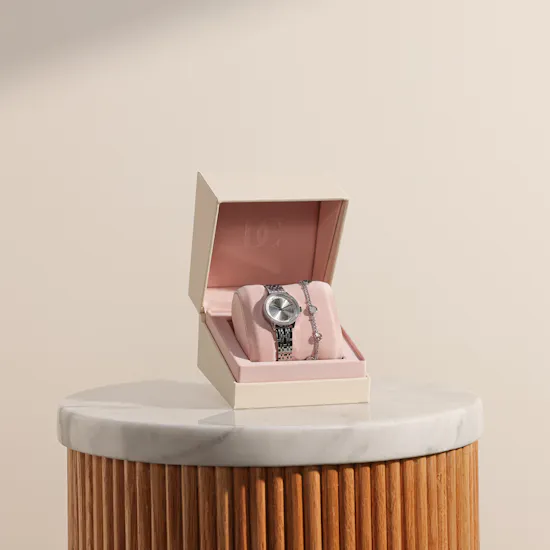 Dici Milano Cosima Silver Women's Watch Set