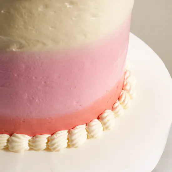 Floward Delicate Pink Ombré Cake
