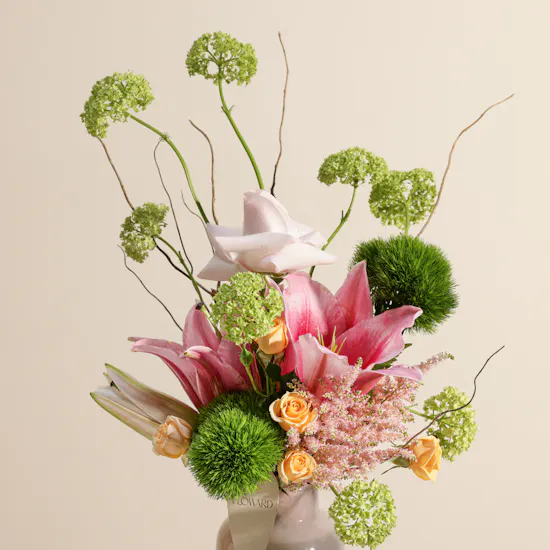 Artistic Charm Flower Vase