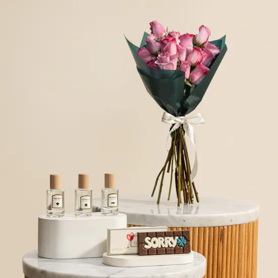 Bubblzz Trio Marvelous Scents Sensual Minis Collection Box | Sorry Chocolate and Flowers