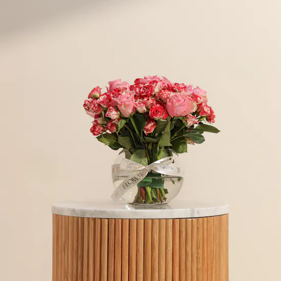 Mother Radiant Roses Vase