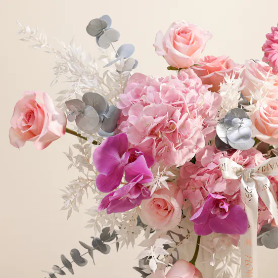 Gentle Embrace Flower Vase