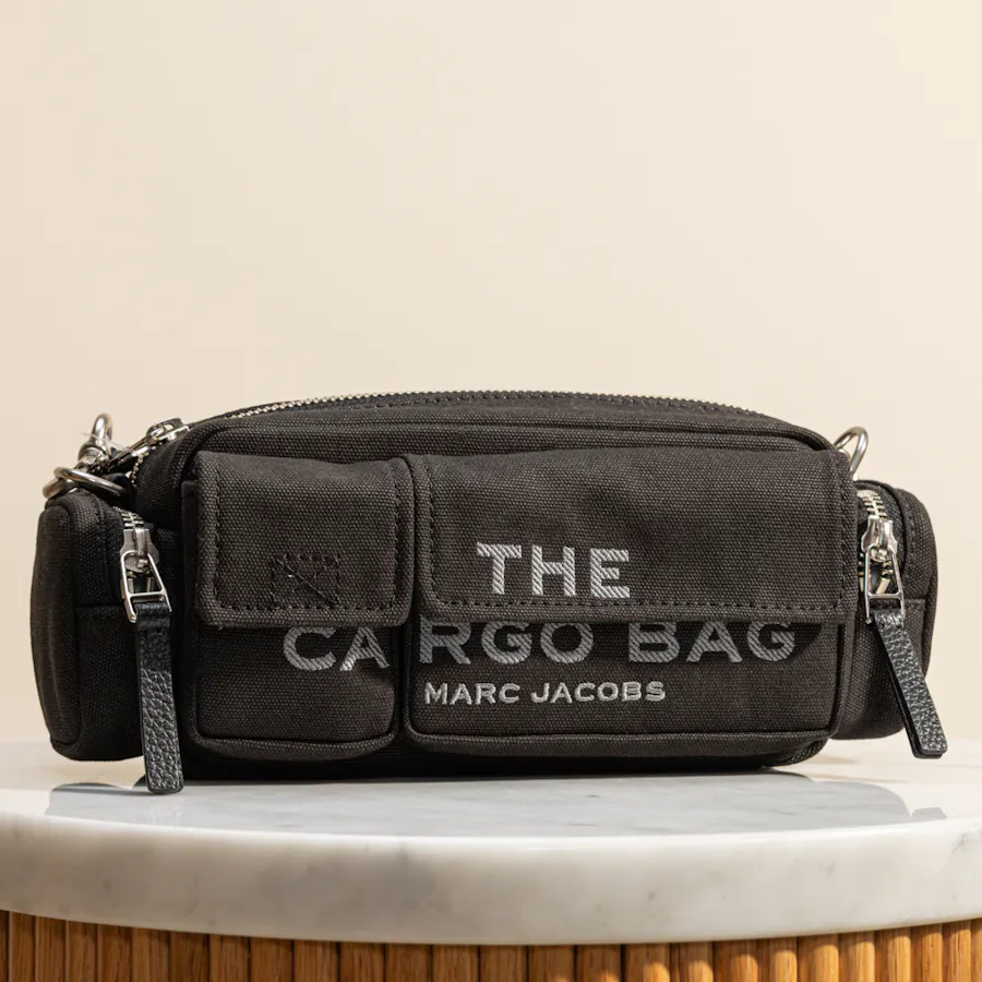 Marc Jacobs The Cargo Black Shoulder Bag 3