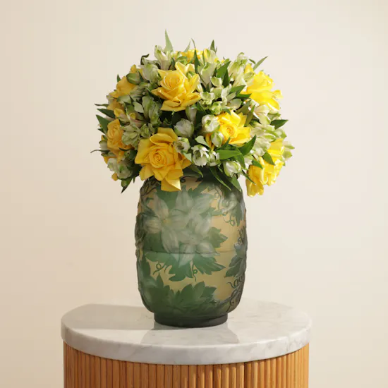 Pure Devotion Flowers Vase