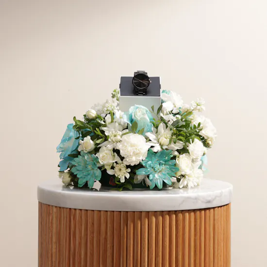 Calvin Klein Iconic Black Watch | Flower Cloud
