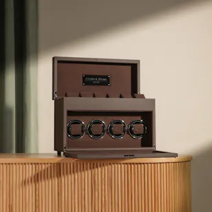 Heisse & Söhne Vancouver 4 Brown Watch Winder