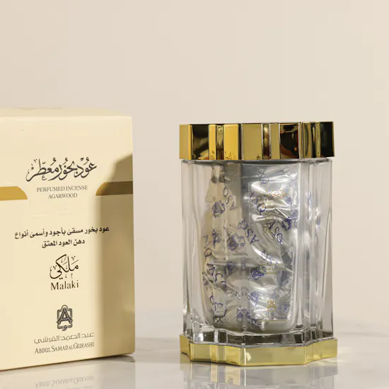 Abdul Samad Al Qurashi Malaki Perfumed Agarwood Bakhoor
