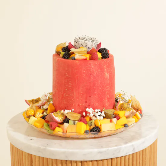 Fresh Pickes Tropical Elegance Fruit Tower Platter
