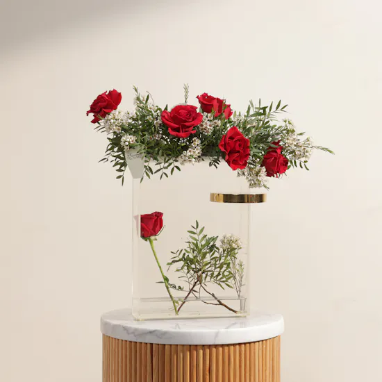 Royal Romance Flower Vase
