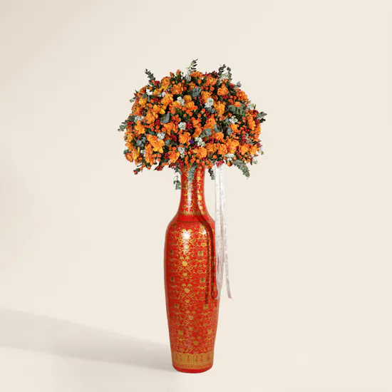 The Imperial Grandeur Flower Vase