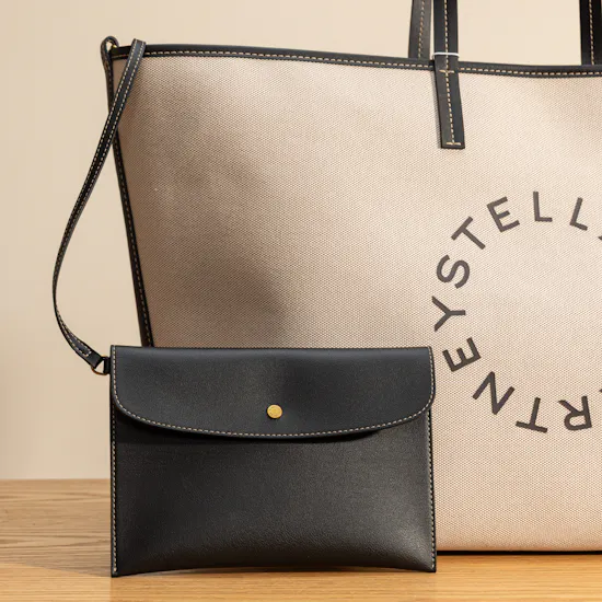 Stella McCartney H&M Large Canvas Tote Bag with Charm