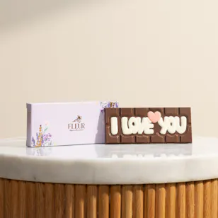 Fleur I Love You Chocolate Bar | 40 gm
