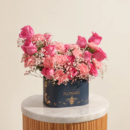Pink Joy Flower Box
