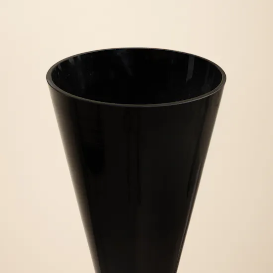 Floward Black Velvet Glass Vase