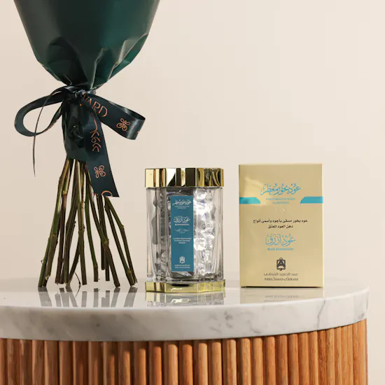 Abdul Samad Al Qurashi Blue Oud Scented Incense Stick | Eternal Grace Rose Bouquet