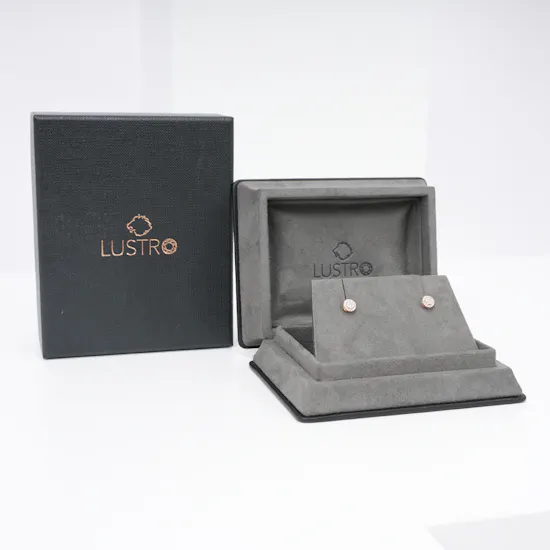 Lustro Stellarosa Gold Earrings