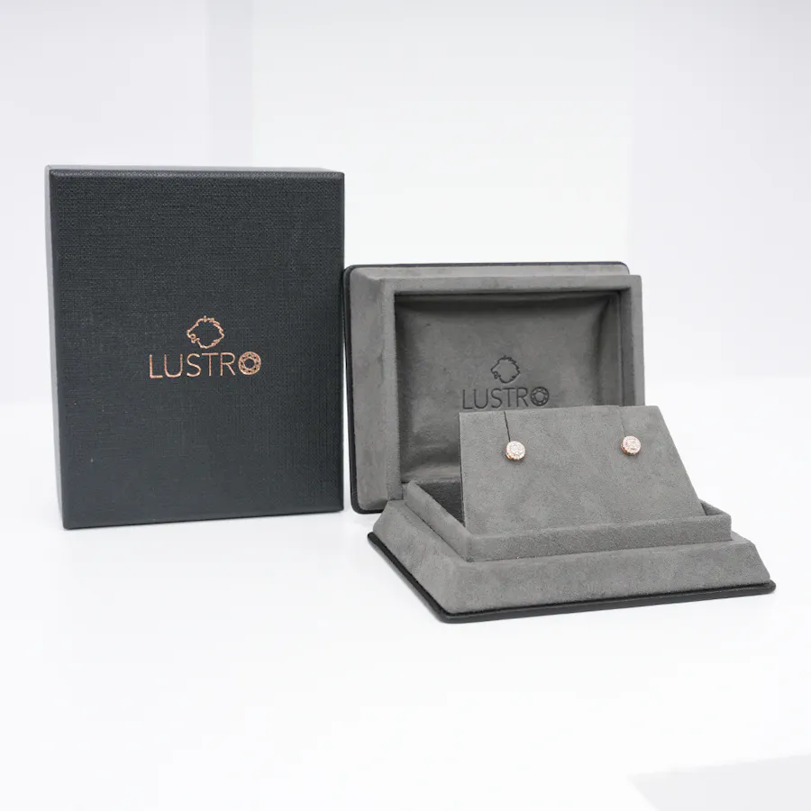Lustro Stellarosa Gold Earrings 4
