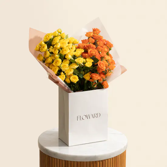 Heartfelt Baby Roses Bouquet
